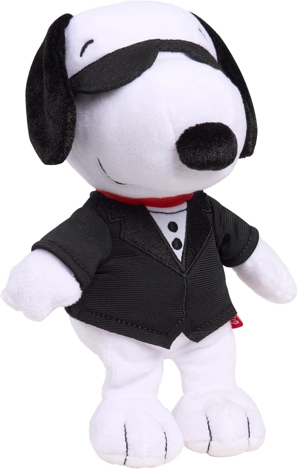 image:imagePeanuts Bean Plush Snoopy Secret Agent Easter Basket Fillers Gifts Presents Kids Toys for Ages 3 Up by Just Play