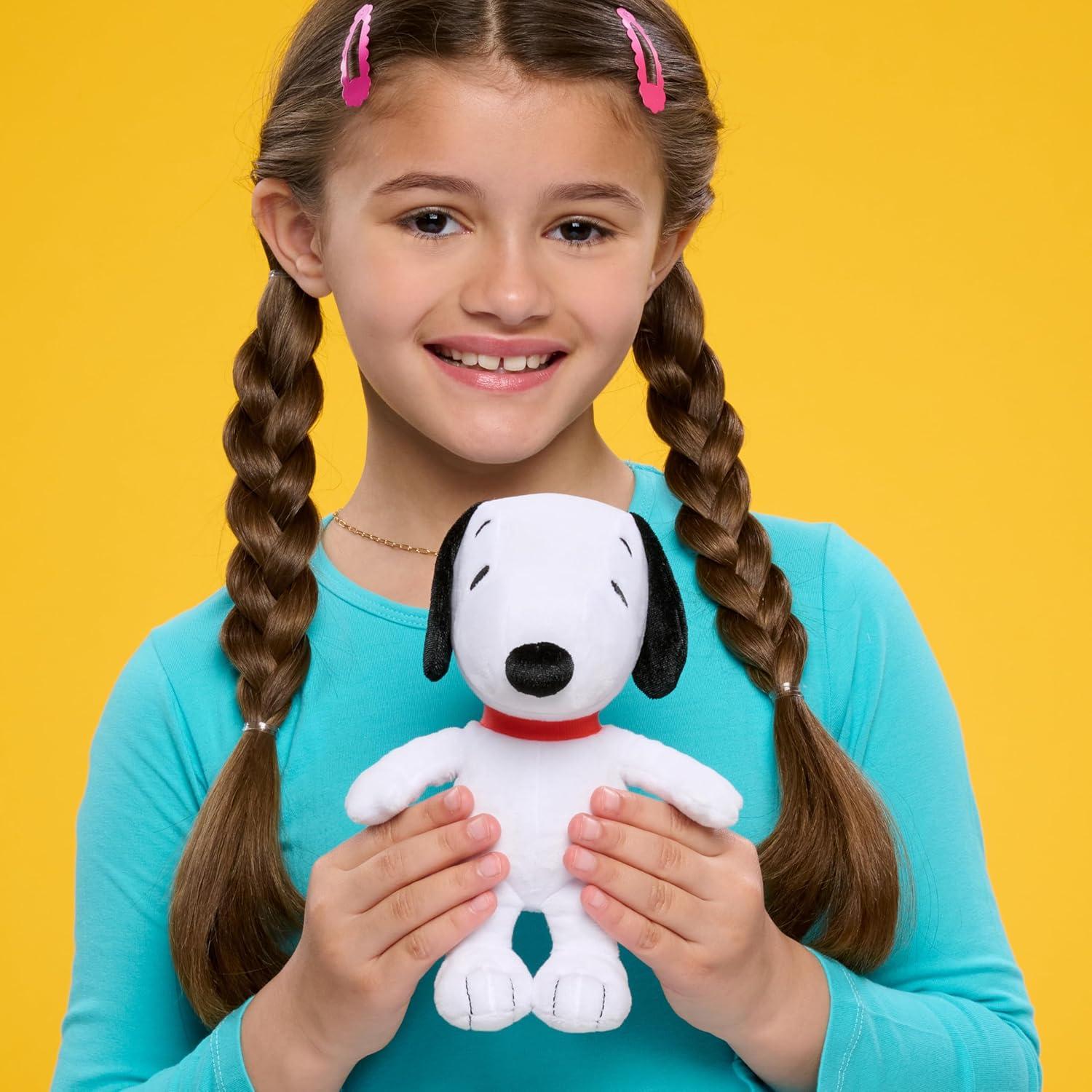 image:imagePeanuts Small Plush Snoopy 7inch Stuffed Animal Kids Toys for Ages 3 Up by Just Play