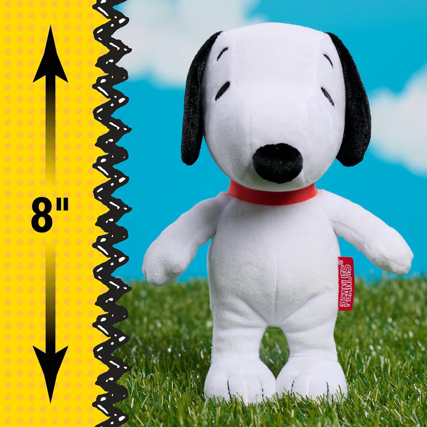 image:imagePeanuts Small Plush Snoopy 7inch Stuffed Animal Kids Toys for Ages 3 Up by Just Play