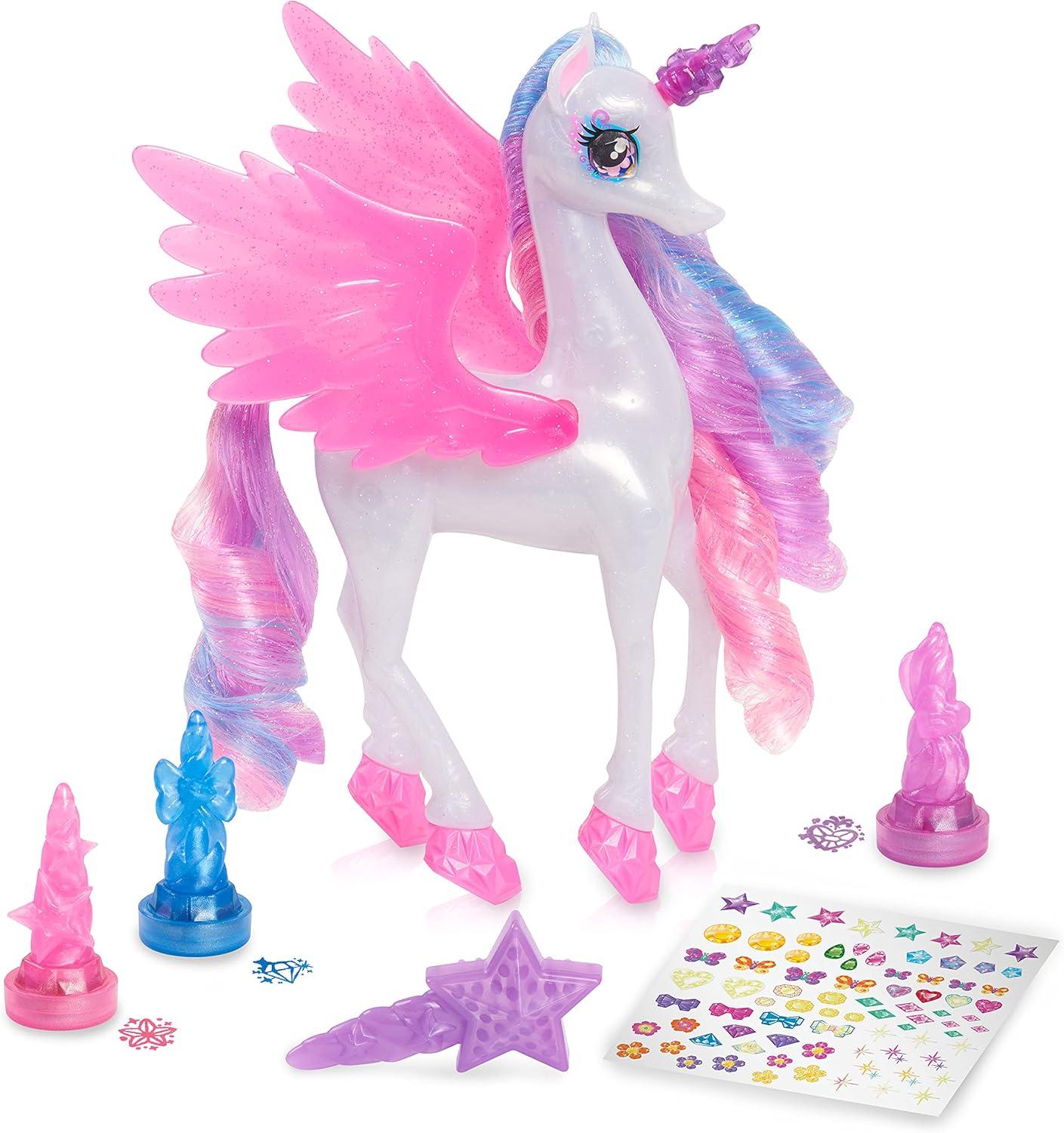 image:imageShimmercorns Light Up Color Party Light Up Unicorn Girls Activity Set 7 Pieces Kids Toys for Ages 3 Up by Just Play