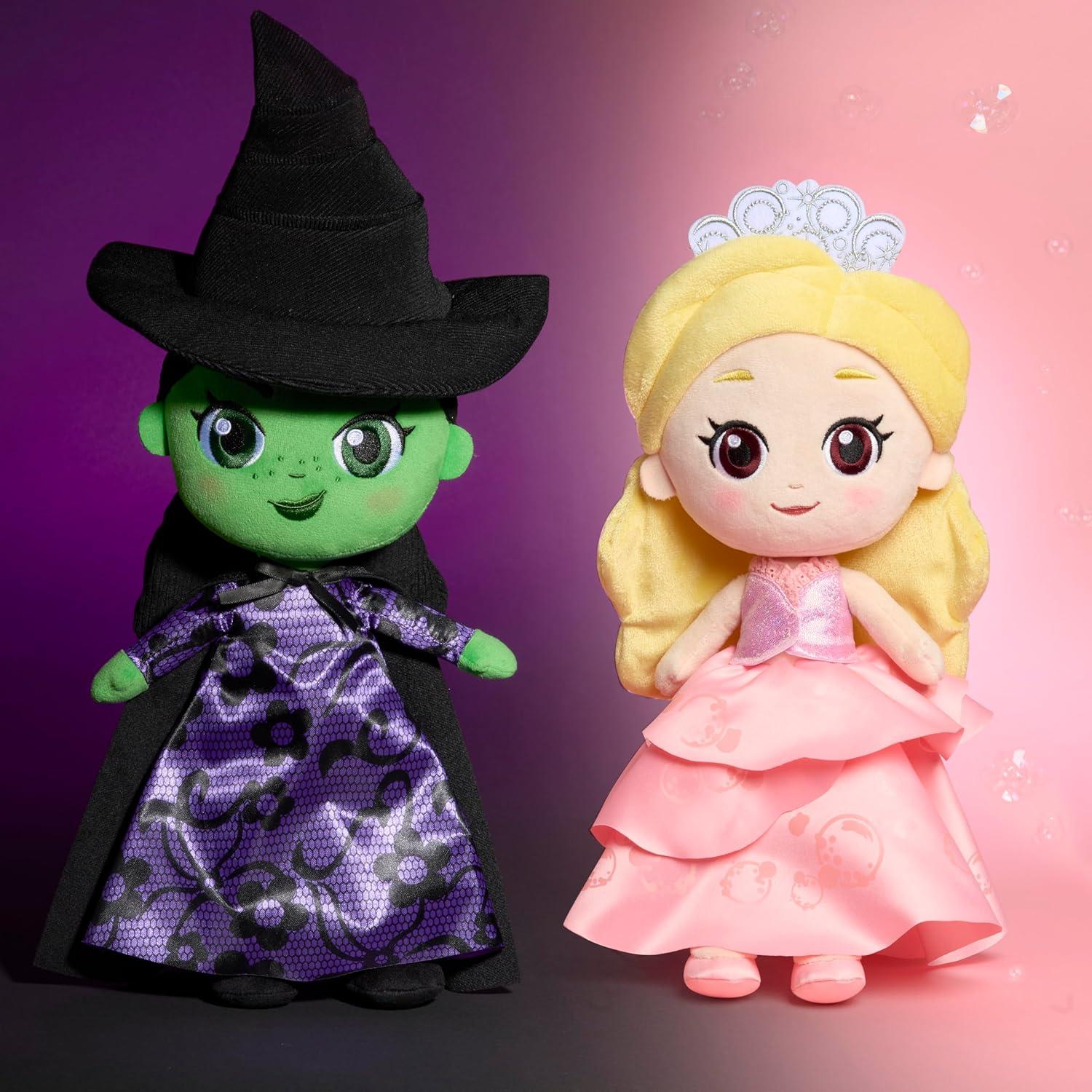 image:imageWICKED Universal Small 14inch Plush Glinda Doll Amazon Exclusive Easter Basket Fillers Gifts Presents Toy for Fans Collectors Teens Girls Kids Ages 3 and Up