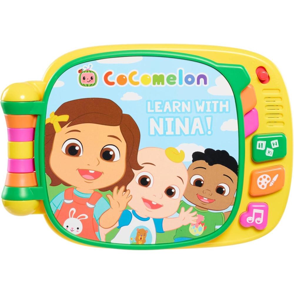 image:imageCoComelon Spanish Learning Book 3 Interactive Modes Over 50 Phrases and Songs Counting Colors Kids Toys for Ages 18 Month by Just Play