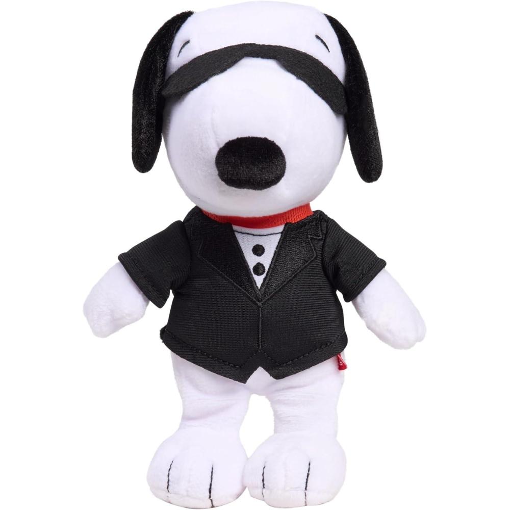 image:imagePeanuts Bean Plush Snoopy Secret Agent Easter Basket Fillers Gifts Presents Kids Toys for Ages 3 Up by Just Play
