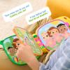 CoComelon Spanish Learning Book, 3 Interactive Modes, Over 50 Phrases and Songs, Counting, Colors, Kids Toys for Ages 18 Month by Just Play