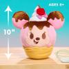 Disney Munchlings Squeeze-A-Munch Large Scented Strawberry Sundae Waffle Bowl Minnie Mouse 10-inch Plush, Kids Toys for Ages 0+ by Just Play