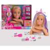 Barbie Deluxe 20-Piece Glitter and Go Styling Head, Blonde Hair and Unicorn Headband, Kids Toys for Ages 5 Up by Just Play(Blonde Hair)