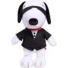 Peanuts Bean Plush Snoopy Secret Agent, Easter Basket Fillers, Gifts, Presents, Kids Toys for Ages 3 Up by Just Play