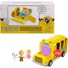 Peanuts Charlie Brown’s Interactive School Bus Toy, 11-Pieces, Includes Charlie Brown, Sally, and Snoopy Figures, Toy for Fans, Boys, Girls, Kids, Ages 3 and Up