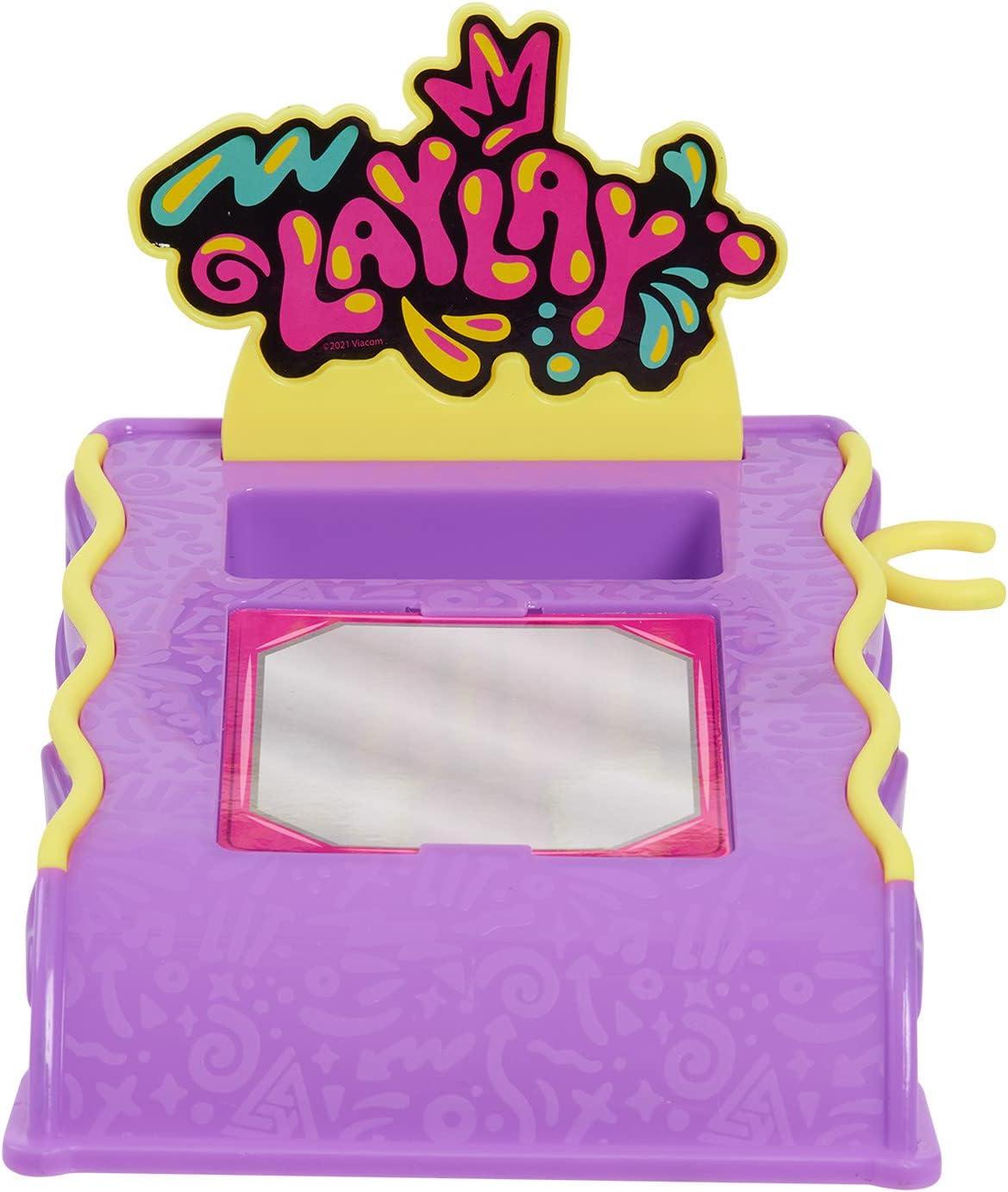 image:imageJust Play That Girl Lay Lays Blingin DIY Patch Maker 12 Satin IronOn Patches 19pieces Arts and Crafts Activity Set Kids Toys for Ages 6 Up