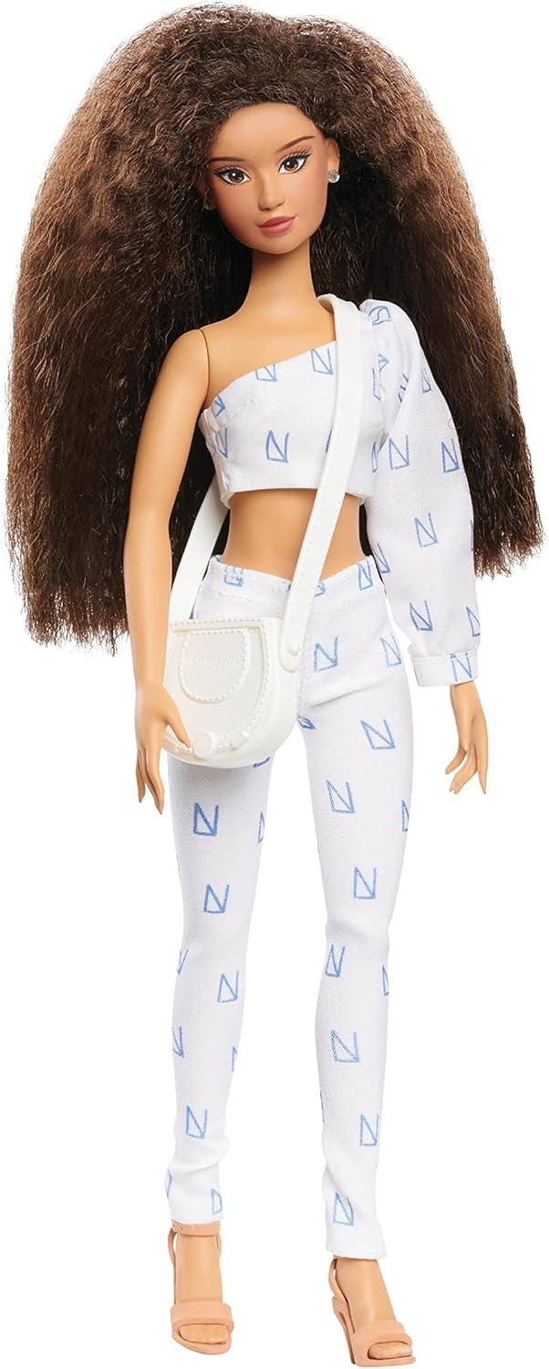 image:imageNaturalistas 115inch Fashion Doll and Accessories Kelsey 4B Textured Hair Light Brown Skin Tone115 inch