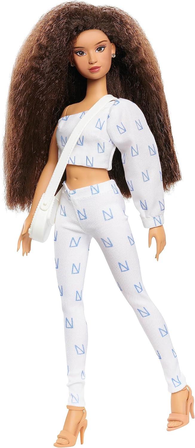 image:imageNaturalistas 115inch Fashion Doll and Accessories Kelsey 4B Textured Hair Light Brown Skin Tone115 inch