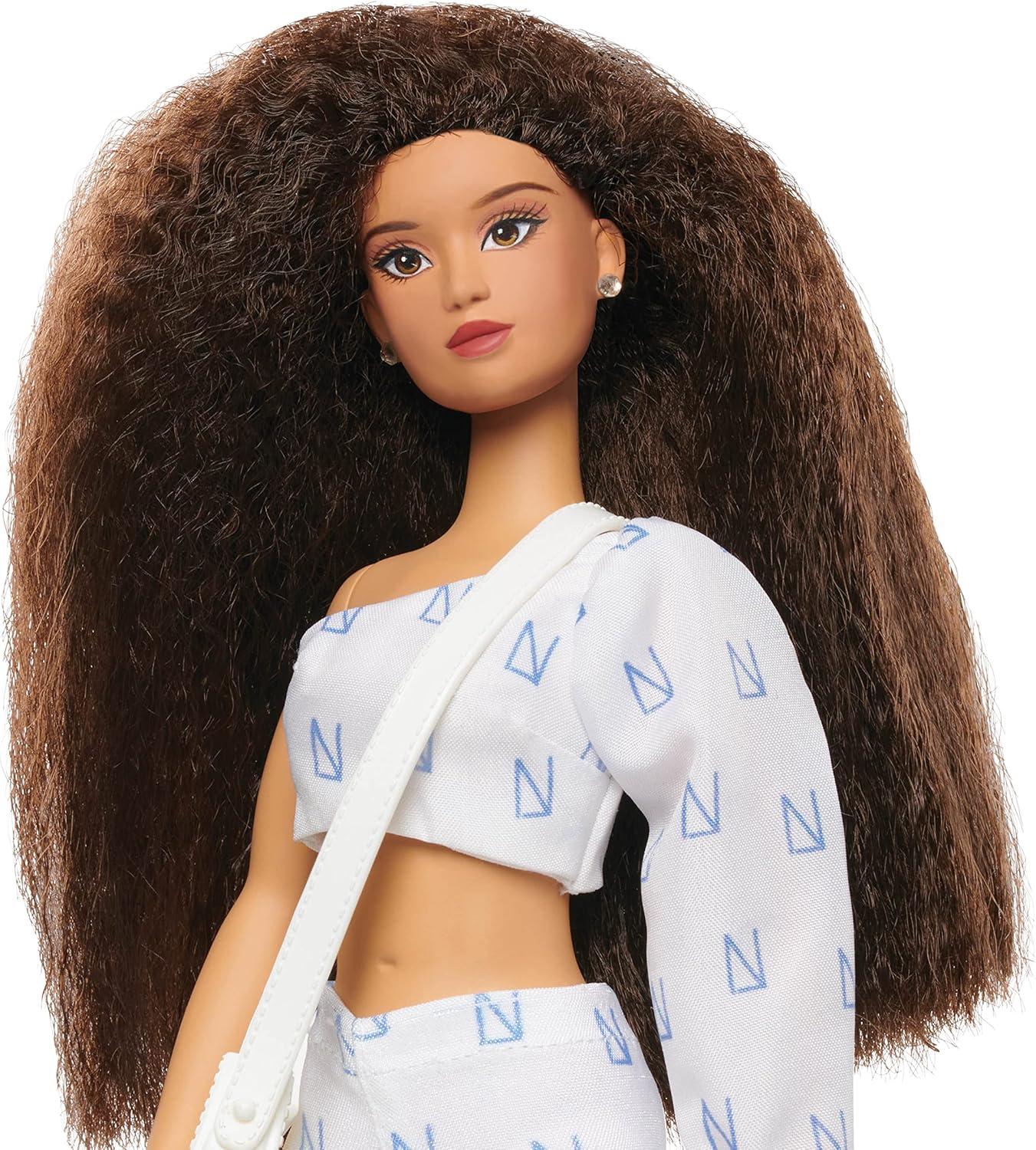 image:imageNaturalistas 115inch Fashion Doll and Accessories Kelsey 4B Textured Hair Light Brown Skin Tone115 inch