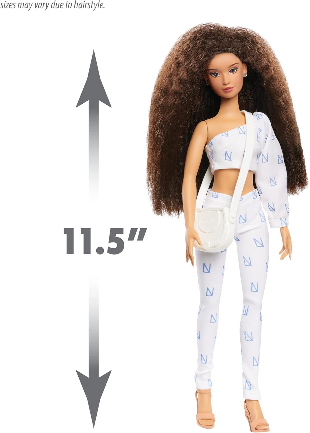 image:imageNaturalistas 115inch Fashion Doll and Accessories Kelsey 4B Textured Hair Light Brown Skin Tone115 inch