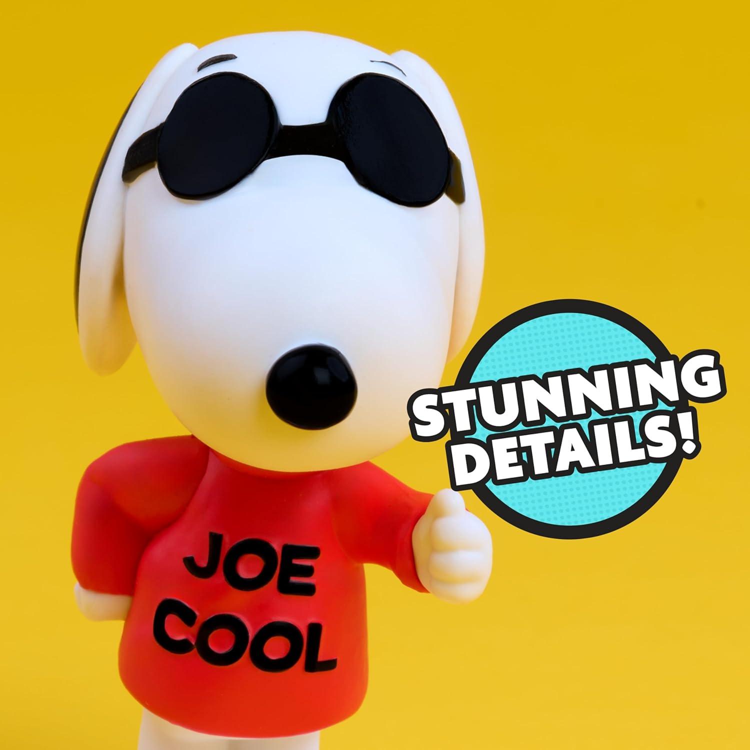 image:imagePeanuts Snoopy Collectible Figure Set 5Pack of Snoopy Figurines Featuring Joe Cool Flying Ace Flashbeagle amp More Official Toys for Kids amp Collectors