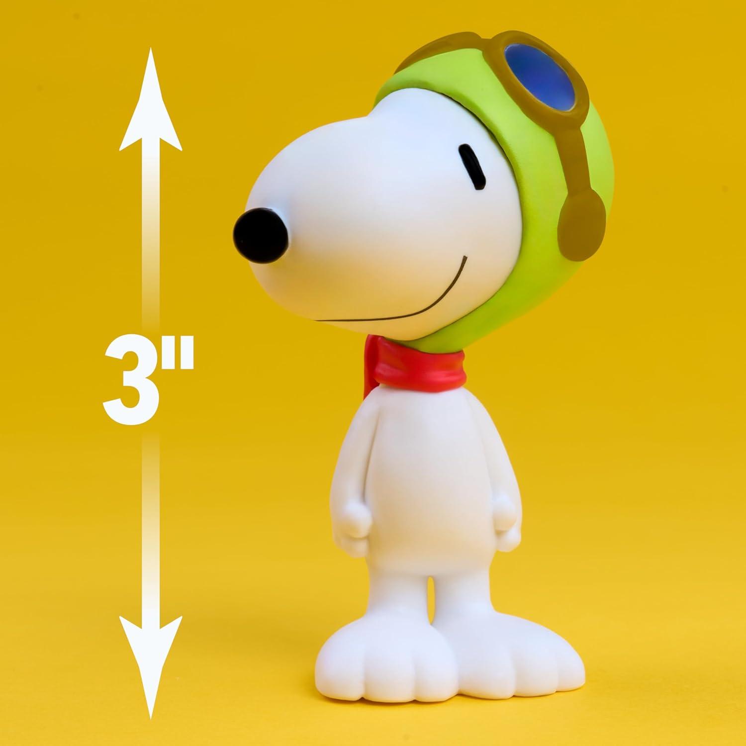 image:imagePeanuts Snoopy Collectible Figure Set 5Pack of Snoopy Figurines Featuring Joe Cool Flying Ace Flashbeagle amp More Official Toys for Kids amp Collectors