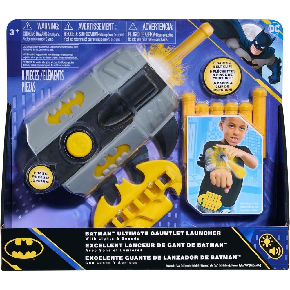 image:imageBatman Ultimate Gauntlet Launcher Kids Toys for Ages 3 Up by Just Play
