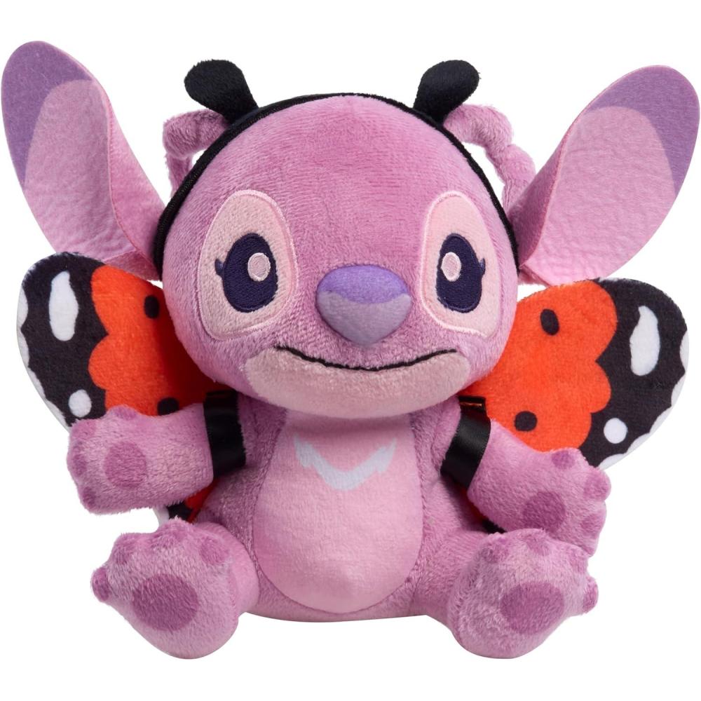 image:imageDisney Stitch Goes Wild Small Plush  Angel Butterfly Soft Collectible Plush Stuffed Animal Toy with Wild Details Cute amp Fluffy for Kids Fans amp Collectors by Just Play