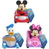 Disney Jr. Mickey Mouse Clubhouse Diecast Car 3-Pack, 3.5-inch Toy Vehicles, Includes Mickey Mouse, Minnie Mouse, and Donald Duck, Toy for Fans, Boys, Kids, Ages 3 and Up by Just Play