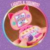 Disney Jr. SuperKitties Su-Purr Backpack Set with Adjustable Strap, 7-Pieces, Lights and Sounds Play Tablet, Dress Up and Pretend Play, Kids Ages 3 and Up by Just Play
