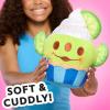 Disney Munchlings Squeeze-A-Munch Large Key Lime Scented Cupcake with Graham Cracker Crumble Alien 10-inch Plush, Kids Toys for Ages 0+ by Just Play