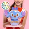 Disney Munchlings Squeeze-A-Munch Large Scented Blueberry Crumble Frozen Yogurt Stitch 10-inch Plush, Kids Toys for Ages 0+ by Just Play