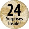 Disney Stitch Advent Calendar, 24-Pieces, Collectible Figurines, Kids Toys for Ages 3 Up by Just Play