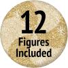 Disney Stitch Advent Calendar, 24-Pieces, Collectible Figurines, Kids Toys for Ages 3 Up by Just Play