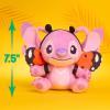 Disney Stitch Goes Wild Small Plush – Angel Butterfly, Soft Collectible Plush Stuffed Animal Toy with Wild Details, Cute & Fluffy, for Kids, Fans & Collectors by Just Play