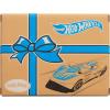 Hot Wheels Glow Riders 3-Pack Set, Red Teal and Yellow Toy Cars with Lights and Sounds