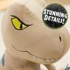 JURASSIC WORLD Rebirth Weighted Comfort Plush T. rex, 12 Inch Weighted Dinosaur Plush, Boys and Girls, Ages 3 and up
