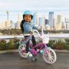 Journey Girls Bike with Helmet, Streamers, Basket, and Wheels that Roll for 18-Inch Journey Girls Doll