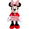 Just Play Disney Holiday Classics Large Minnie Mouse Yuletide Stripes Plush, 19-inch Stuffed Animal, Soft and Cuddly, Officially Licensed, Kids Toys for Ages 2 Up