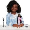 Naturalistas 11.5-inch Grace Fashion Doll and Accessories with 4B Textured Hair, Medium Brown Skin Tone, Deluxe Influencer Set