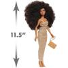 Naturalistas 11-inch Fashion Doll Dayna and Accessories, Dark Brown Hair, Brown Eyes, Pretend Play