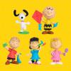 Peanuts 75th Anniversary Collectible Figure Set – Snoopy, Charlie Brown, Lucy, Linus & Sally Toys – 5-Piece Figures for Kids & Adult Collectors, Ages 3 and Up