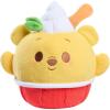 Disney Munchlings Squeeze-A-Munch Large Lemon Scented Mint Shaved Ice Winnie The Pooh Plush, Kids Toys for Ages 0+ by Just Play