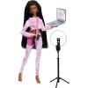 Naturalistas 11.5-inch Grace Fashion Doll and Accessories with 4B Textured Hair, Medium Brown Skin Tone, Deluxe Influencer Set