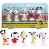 Peanuts Snoopy Collectible Figure Set – 5-Pack of Snoopy Figurines Featuring Joe Cool, Flying Ace, Flashbeagle & More – Official Toys for Kids & Collectors