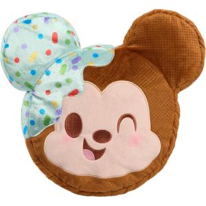 Disney Munchlings Squeeze-A-Munch Large Scented Mint Dipped Ice Cream Sandwich Mickey Mouse 10-inch Plush, Kids Toys for Ages 0+ by Just Play
