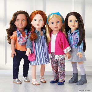 Journey Girls 18-inch Doll Super Fashion Fun Set with Accessories, Doll Not Included