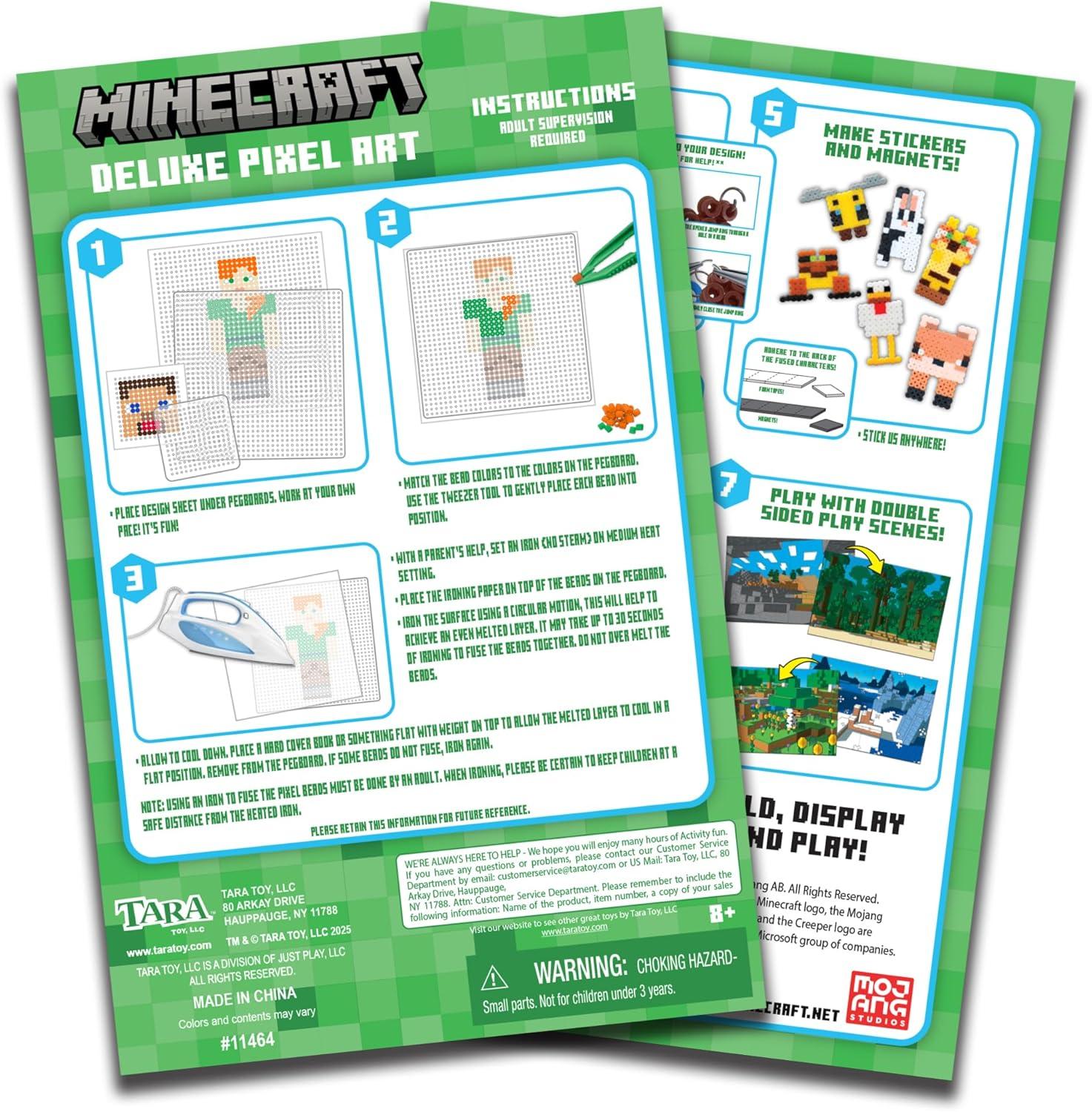image:imageTara Toys Minecraft Deluxe Pixel Art