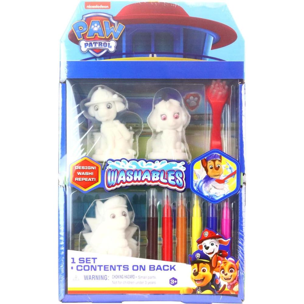 image:imageTara Toys Gabbys Dollhouse Washables Set Color and Wash Reusable Figures with Markers and Accessories Creative Art Toy for Kids Ages 3 DreamWorks Gabby OfficialGabbys