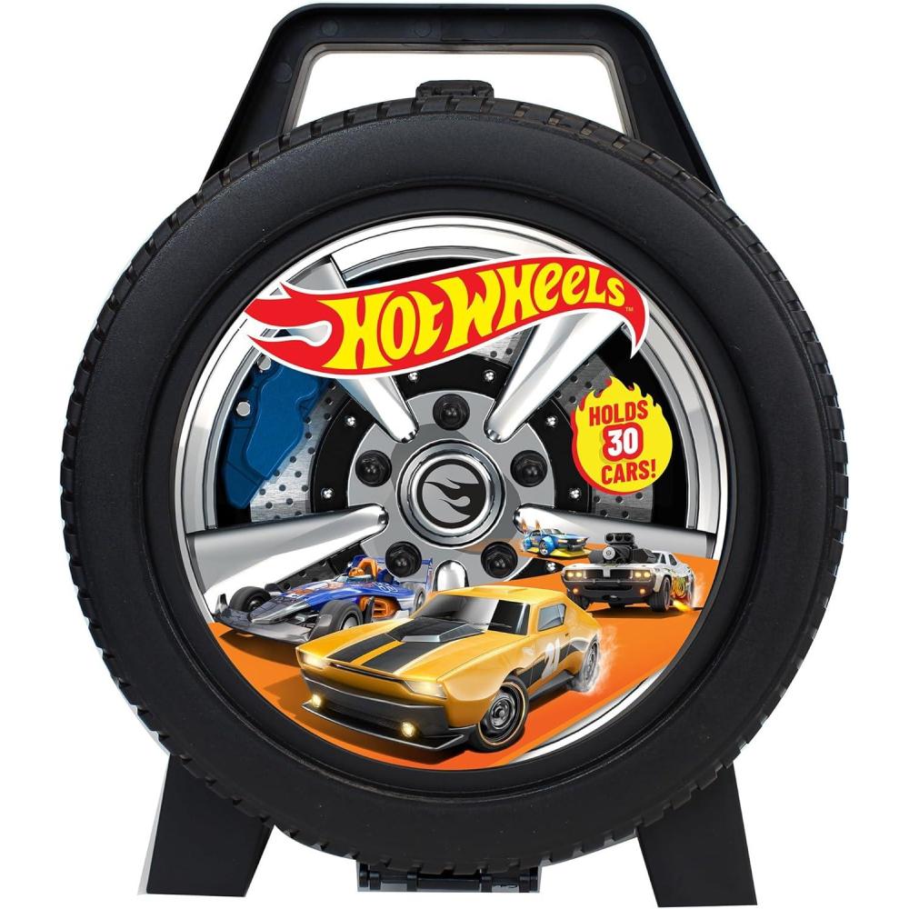 image:imageTara Toys Hot Wheels 48Car Storage Case Durable Plastic Carrying Case with Handle for DieCast Toy Cars Fits 164 Scale Vehicles Organizer for Kids Travel amp DisplaySpecial Edition 30 Car case