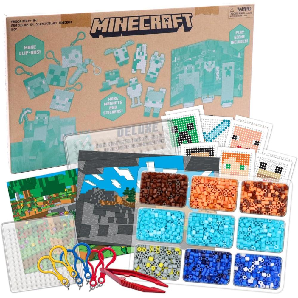 image:imageTara Toys Minecraft Deluxe Pixel Art