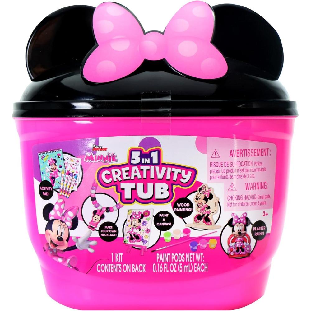 image:imageTara Toys Minnie Mouse 5 in 1 Creativity TubMinnie