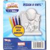 Disney Stitch Design A Vinyl – Pineapple Edition – Disney DIY Vinyl Craft Set for Kids with Washable Markers – Creative Coloring Activity for Ages 4+(Spidey)