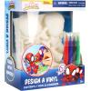 Disney Stitch Design A Vinyl – Pineapple Edition – Disney DIY Vinyl Craft Set for Kids with Washable Markers – Creative Coloring Activity for Ages 4+(Spidey)