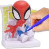 Disney Stitch Design A Vinyl – Pineapple Edition – Disney DIY Vinyl Craft Set for Kids with Washable Markers – Creative Coloring Activity for Ages 4+(Spidey)