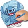 Disney Stitch Design A Vinyl – Pineapple Edition – Disney DIY Vinyl Craft Set for Kids with Washable Markers – Creative Coloring Activity for Ages 4+(Stitch-Surfing)