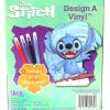 Disney Stitch Design A Vinyl – Pineapple Edition – Disney DIY Vinyl Craft Set for Kids with Washable Markers – Creative Coloring Activity for Ages 4+(Stitch-Surfing)